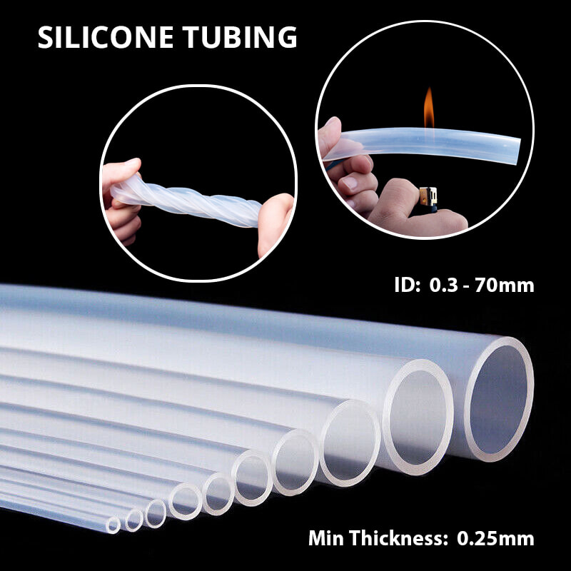 Ultra Thin Wall Silicone Tubing / Rubber Tubing
