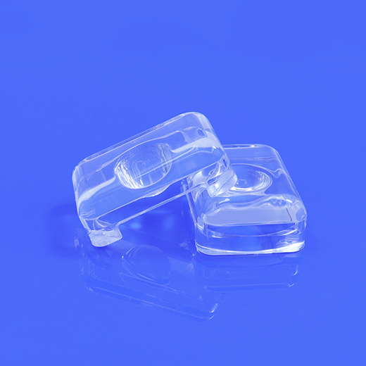 Custom Optically Clear LSR Part
