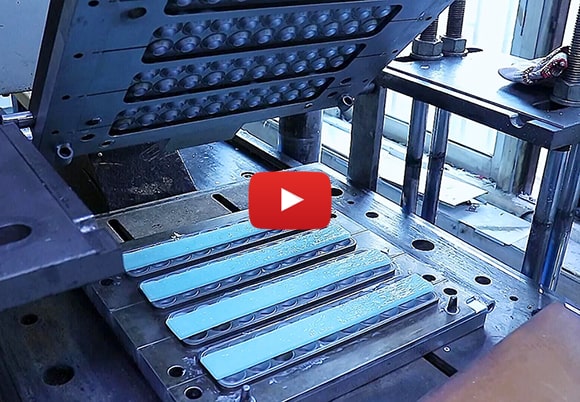 Manufacturing process video of custom made silicone molds