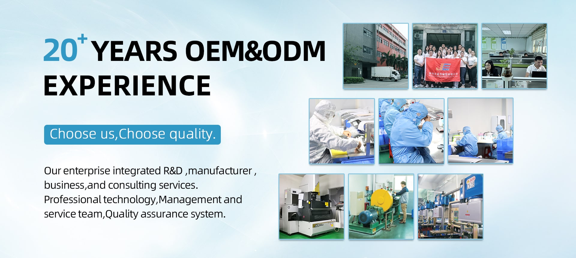 silicone company banner
