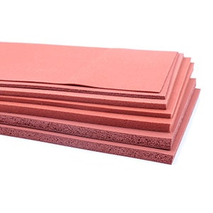 Insulating Shock-absorbing Silicone Foam Sheet