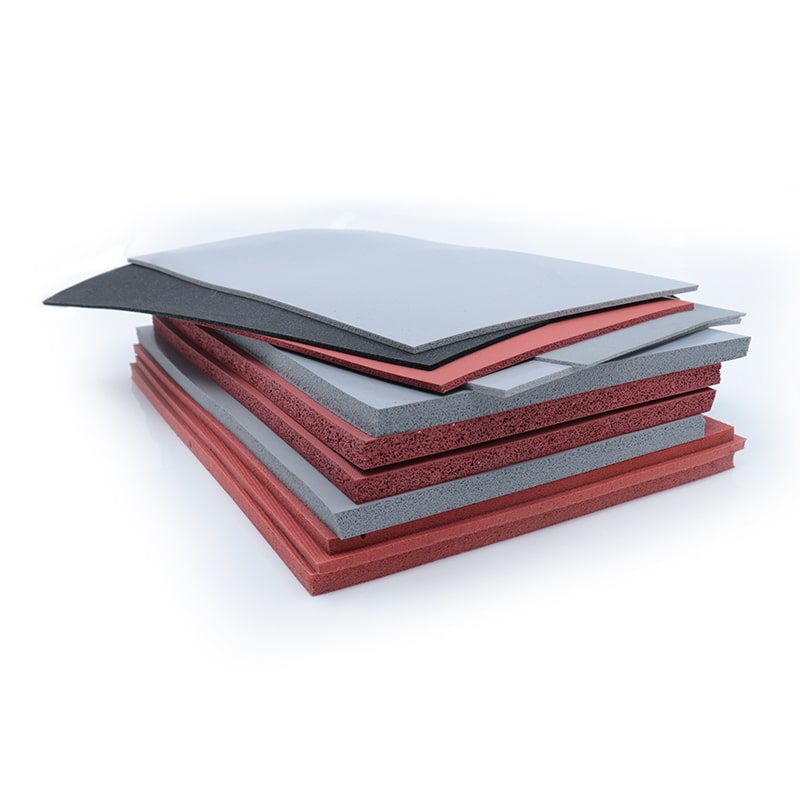 Insulating Shock-absorbing Silicone Foam Sheet