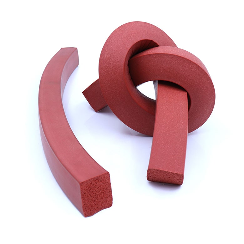 Special Shaped Anti-Collision Silicone Foam Sealing Strip