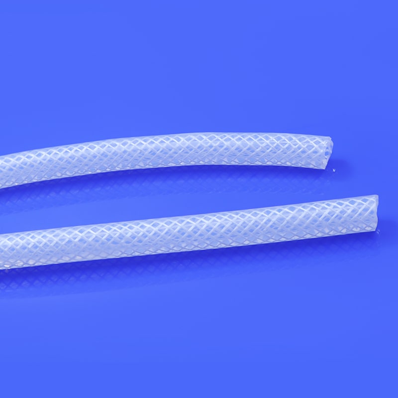 Reinforced High Pressure Braided Silicone Tubing