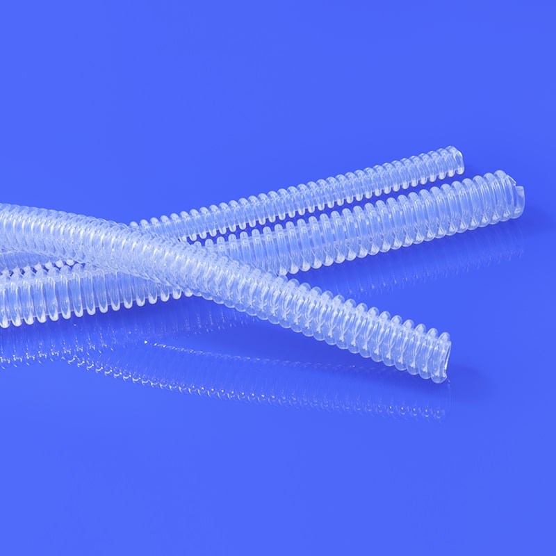 Customized Medical Corrugated Silicone Hose & Pipe