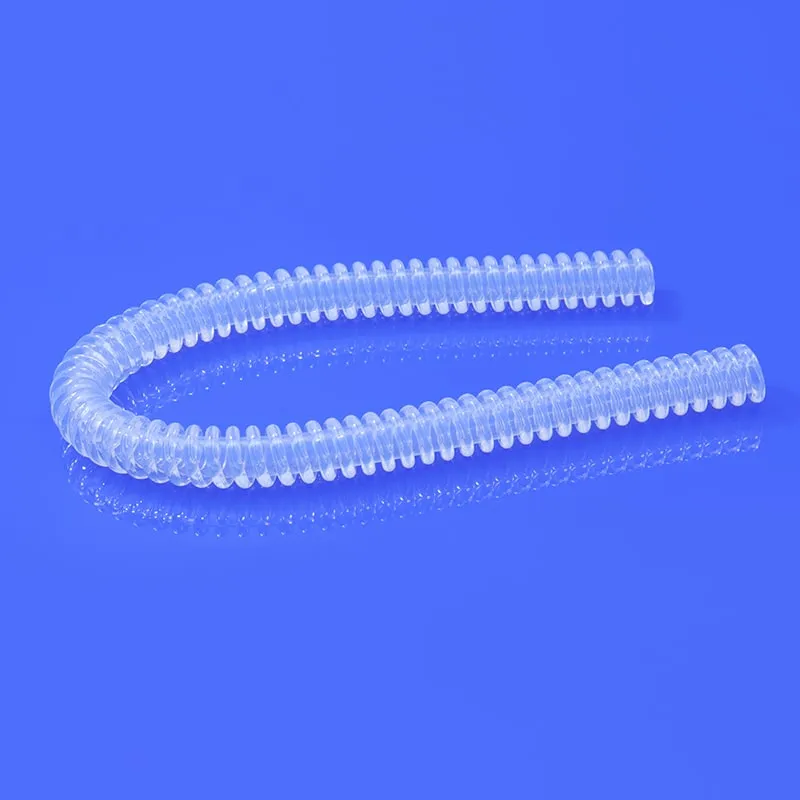 Customized Medical Corrugated Silicone Hose & Pipe