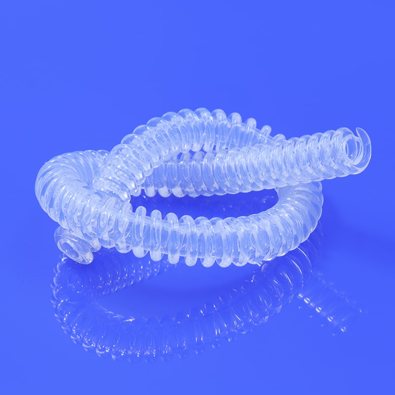 Customized Medical Corrugated Silicone Hose & Pipe