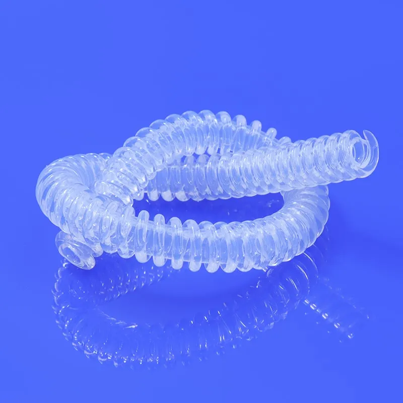 Customized Medical Corrugated Silicone Hose & Pipe
