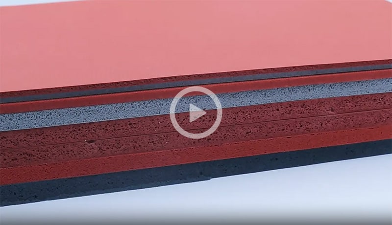 Insulating Shock-absorbing Silicone Foam Sheet