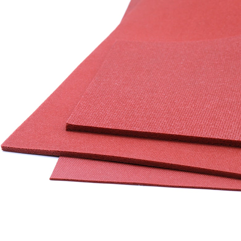 Environmentally friendly heat-resistant silicone foam sheet