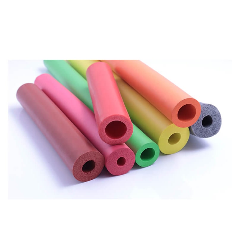 Custom Color Silicone Foam Tubing / Sponge Tubes