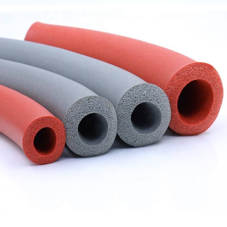 Silicone Foam Tubing for Handle Grip Support, Pipe Insulation