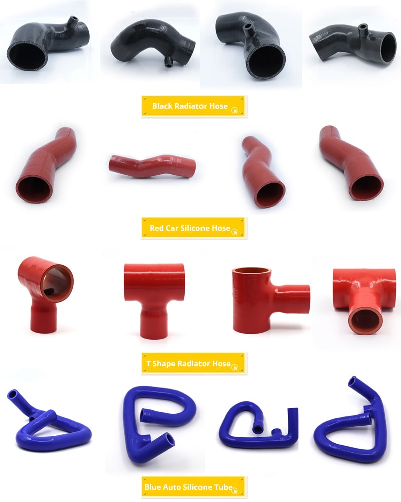 custom silicone radiator hoses