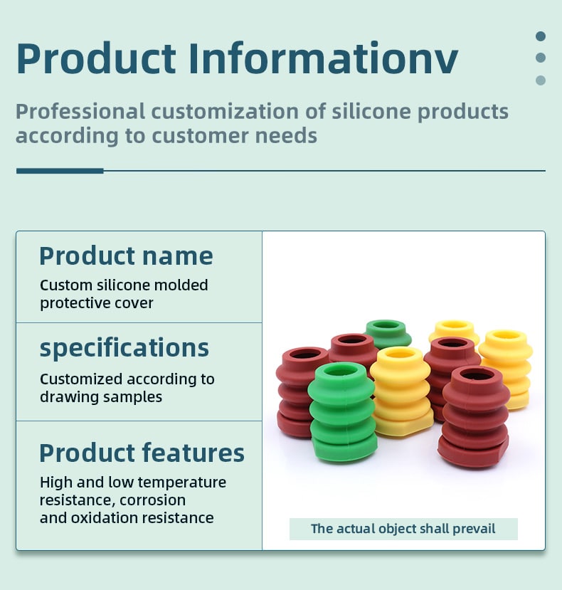 Custom Silicone sleeve specfications