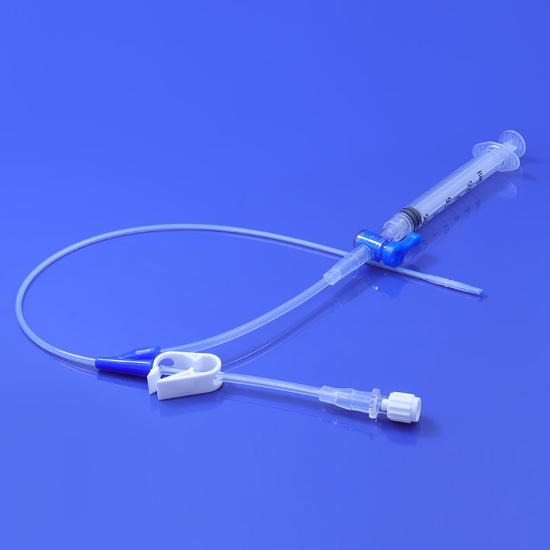 Flexible and Latex-Free Silicone Hysterosalpingography Hsg Catheter / Hsg Balloon Catheter