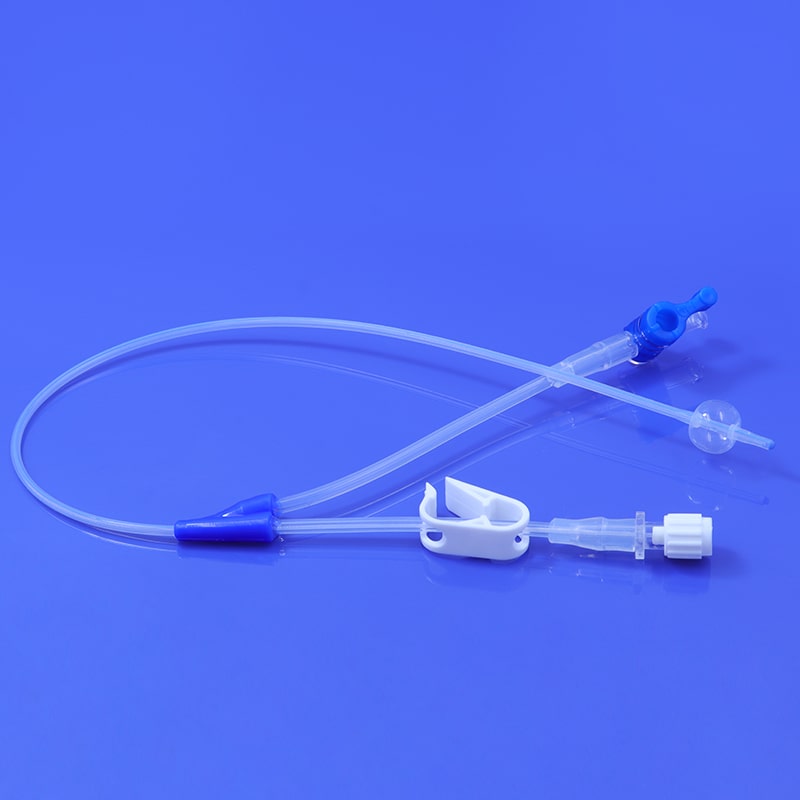 Flexible and Latex-Free Silicone Hysterosalpingography Hsg Catheter / Hsg Balloon Catheter