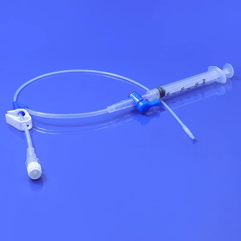 Flexible and Latex-Free Silicone Hysterosalpingography Hsg Catheter / Hsg Balloon Catheter