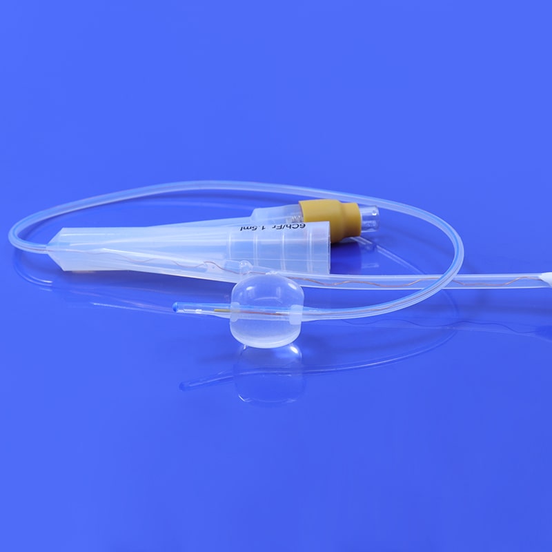 Silicone Foley Catheter with Temperature Sensor