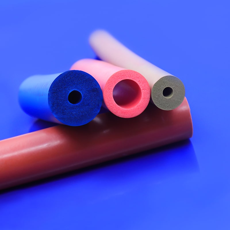 Colored Foam Tubing Silicone Sponge Tubes