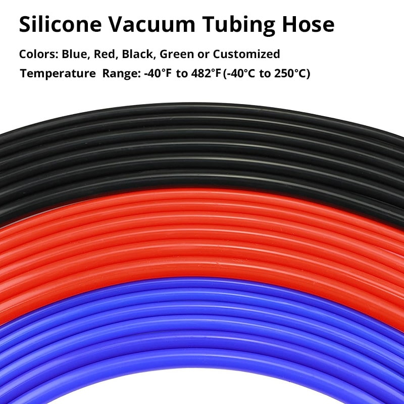 Silicone Vacuum Hoses - ID 2mm - 10mm