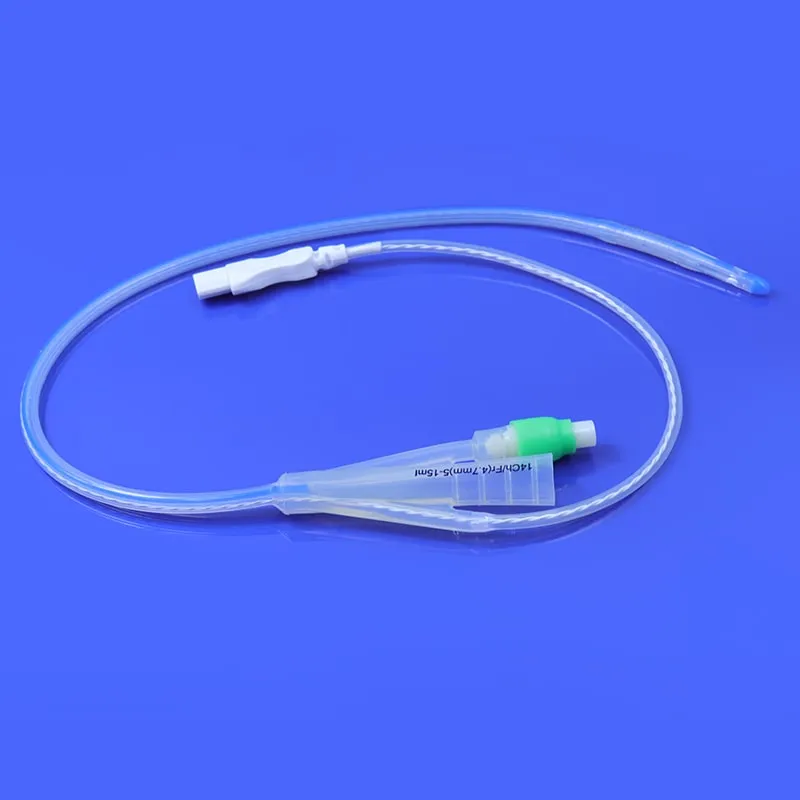 Silicone Foley Catheter with Temperature Sensor
