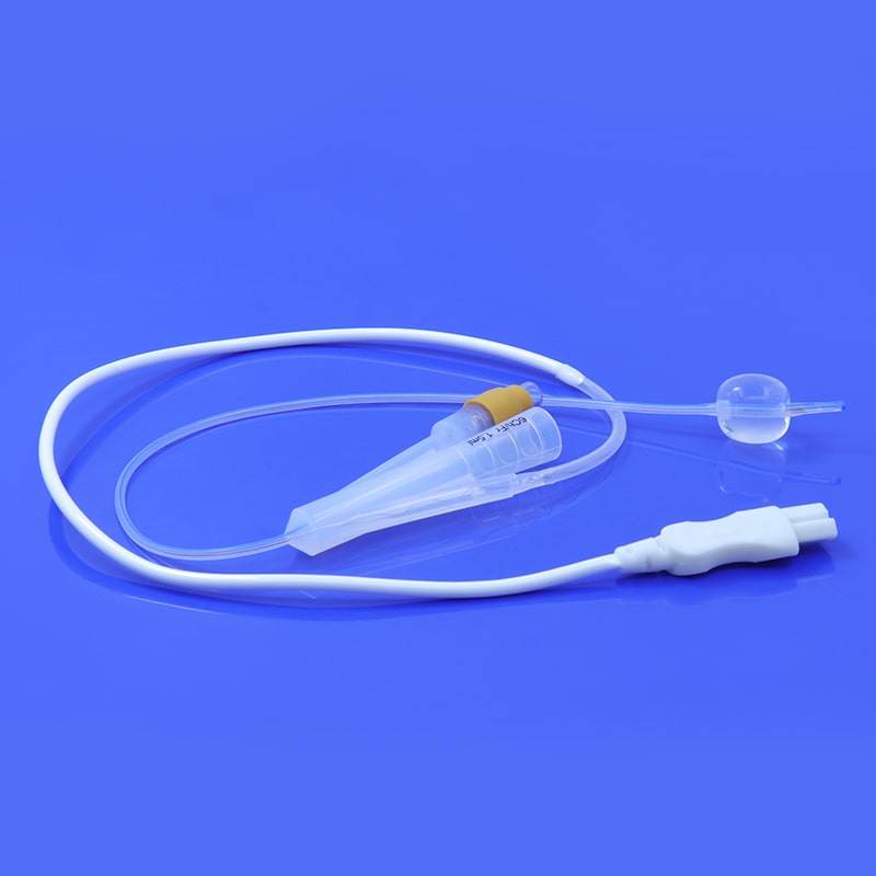 Temperature-Sensing 100% Silicone Foley Catheters, For Children