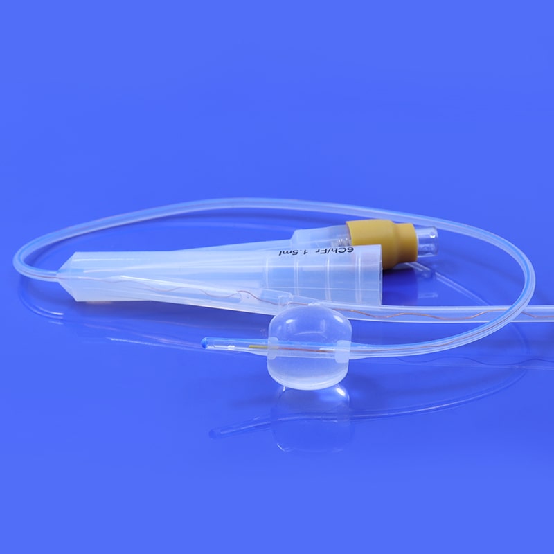 Temperature-Sensing 100% Silicone Foley Catheters, For Children