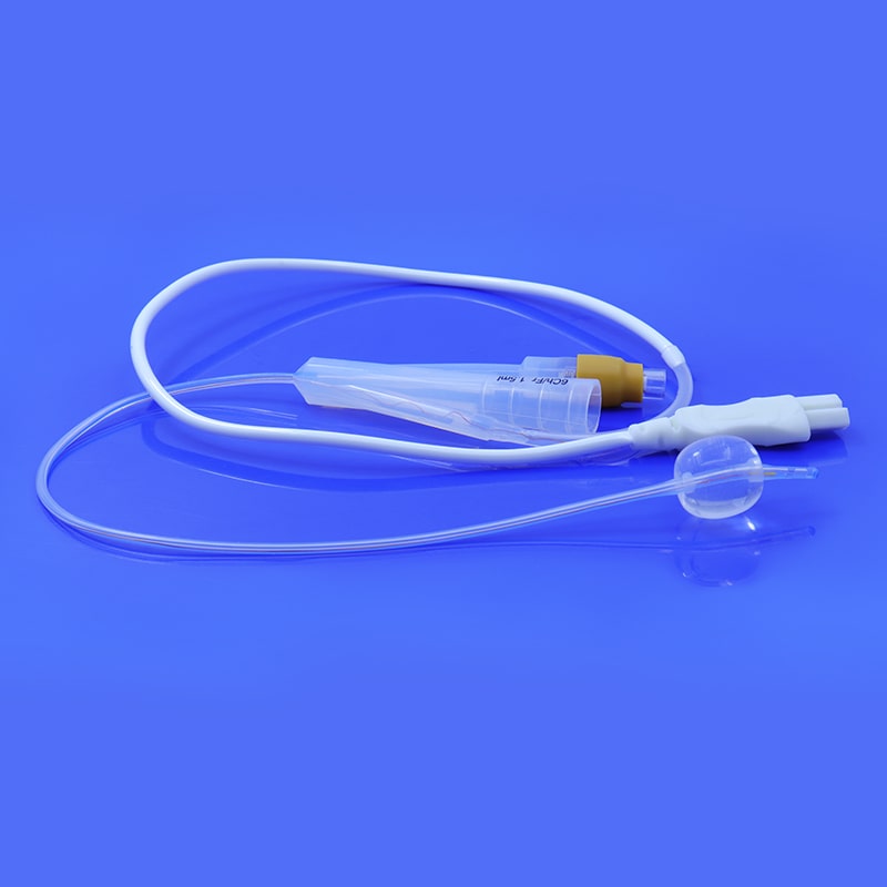 Temperature-Sensing 100% Silicone Foley Catheters, For Children