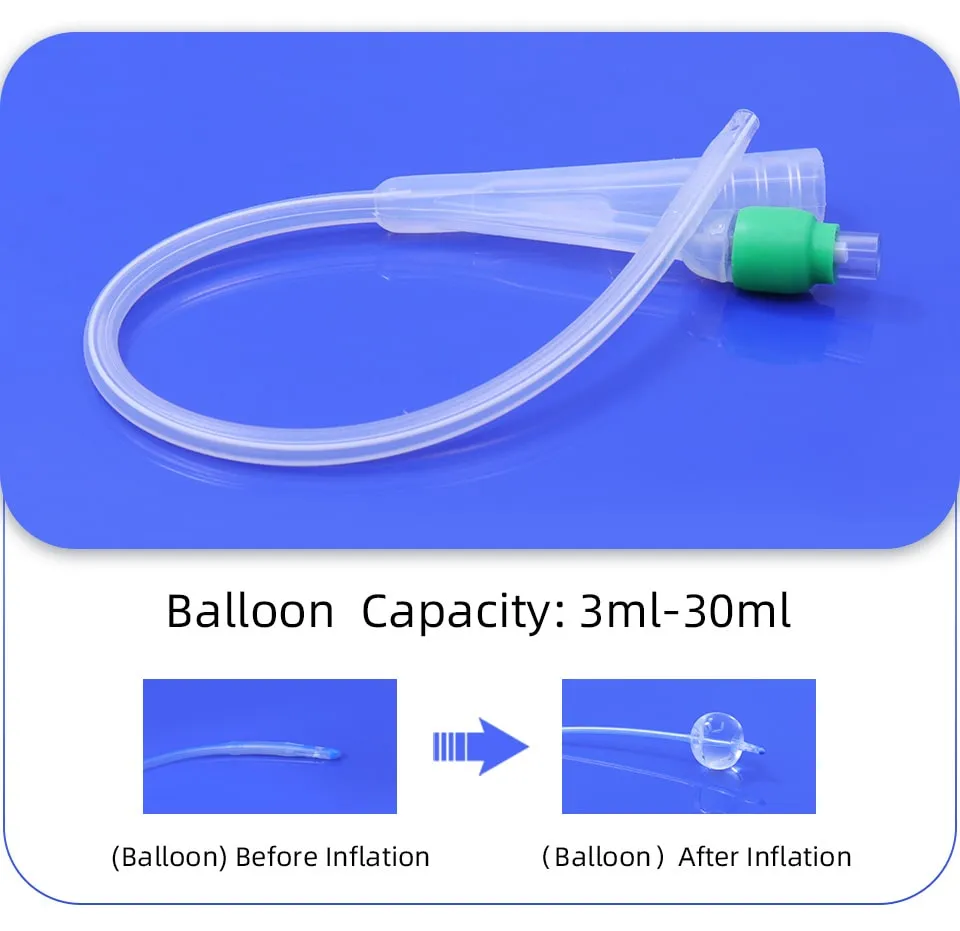 silicone foley catheter 2-way