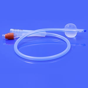 Sterile 2 Way Disposable Medical Silicone Foley Catheter
