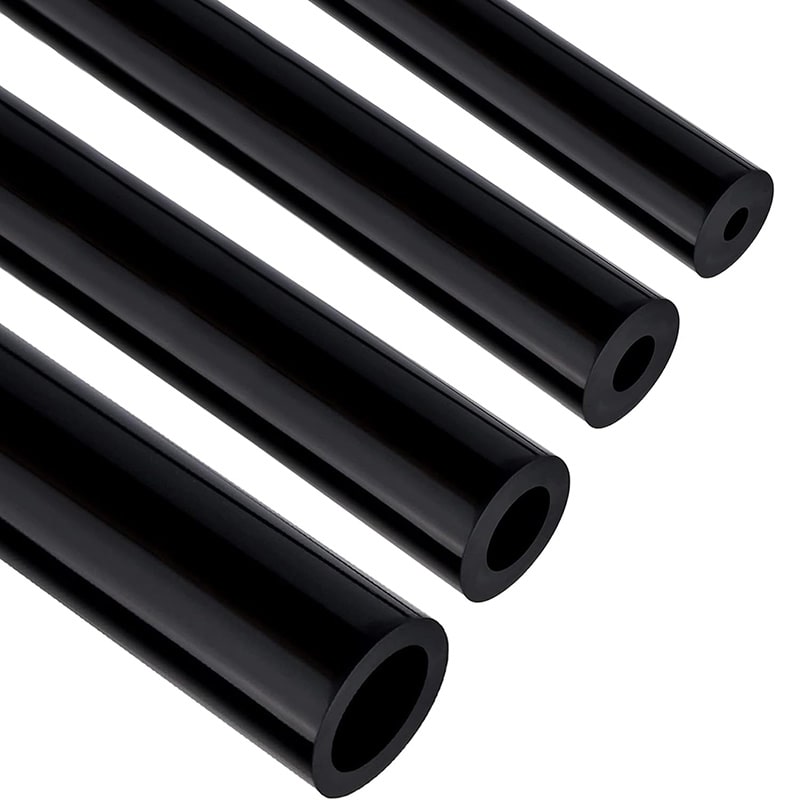 Black Silicone Rubber Tubing Food Grade Soft Flexible Water Air Drinking Pipe