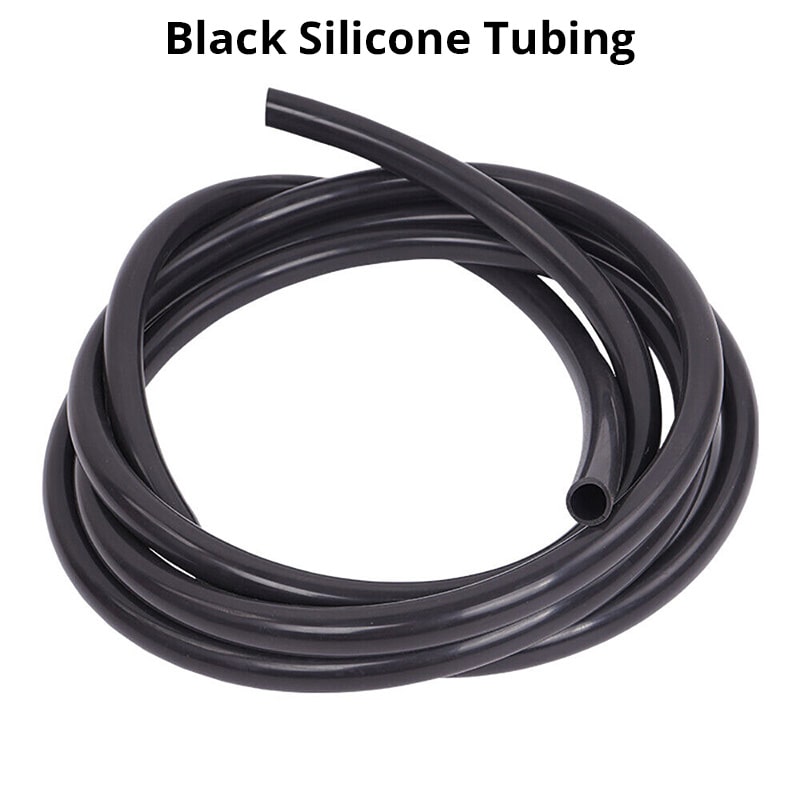 Black Silicone Rubber Tubing Food Grade Soft Flexible Water Air Drinking Pipe