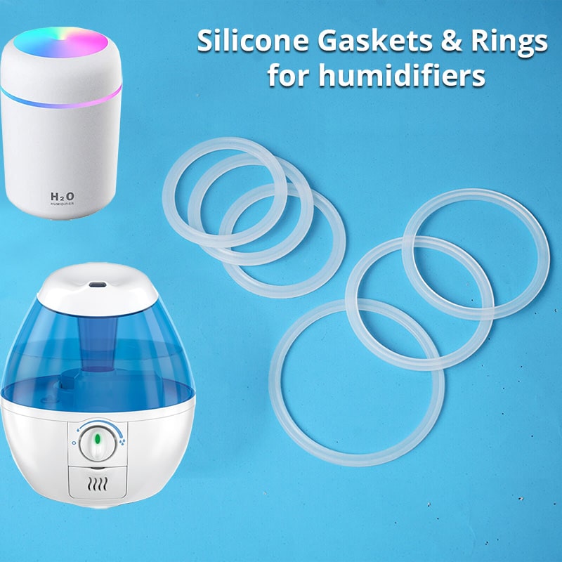 Custom Silicone Sealing Gaskets & Rings for Humidifiers