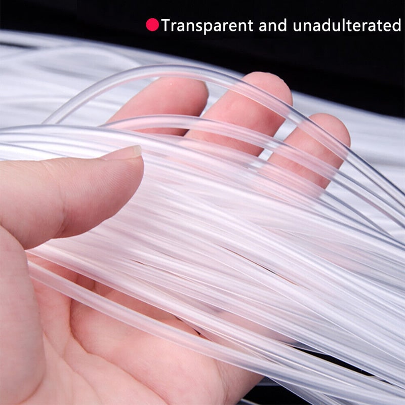 Small Capillary Tube Flexible Silicone Hose Food Grade Clear Tube ID 0.3 0.5 0.8 1.2 1.5 1.8 2.5 3 3.5 4 5 6mm