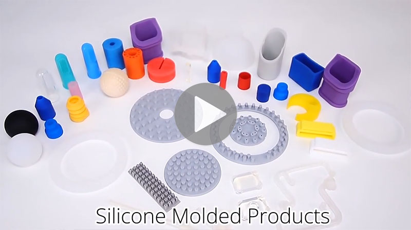 Custom Molded Parts: Silicone Sleeves / Covers / Seals / Gaskets / O Rings / LSR Parts