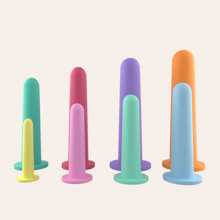 8 Sizes of Silicone Vaginal Dilators