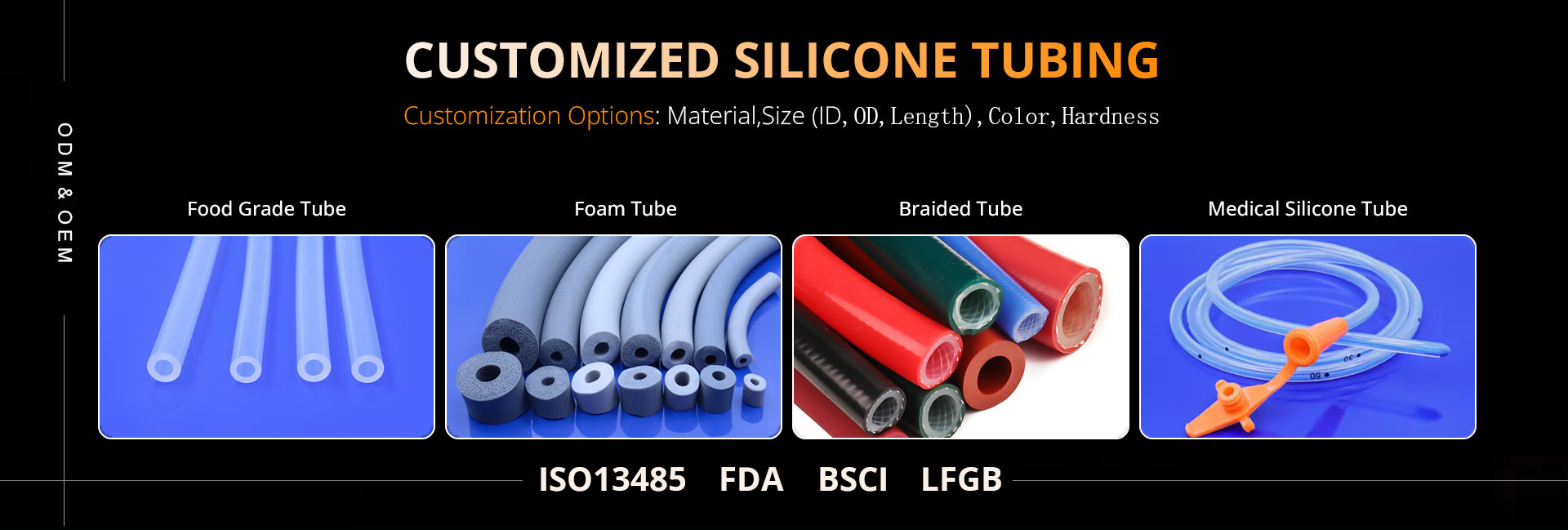 Silicone Tubing Banner