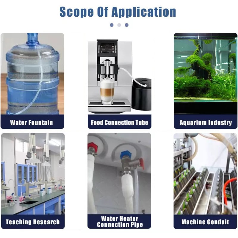 Customized Silicone Milk Hose Dairy Tubing