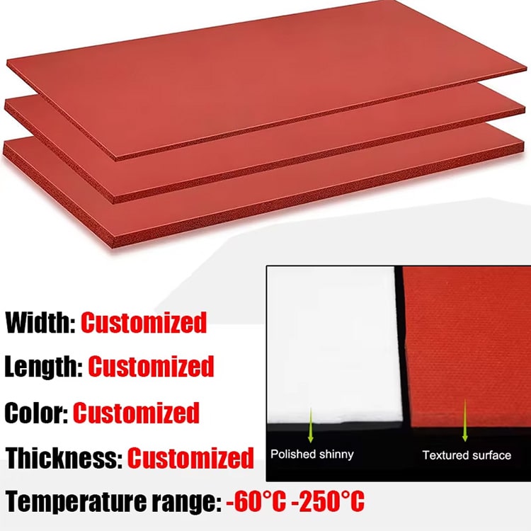 OEM ODM Silicone Foam Sheets and Mats