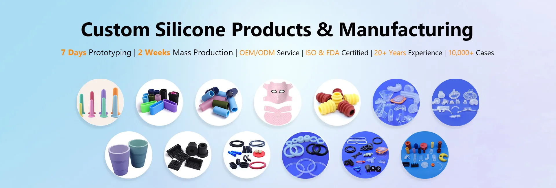 custom silicone products banner