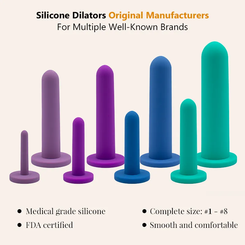 Vaginal Dilators Large Set: Size #8, Size #7, Size #6, Size #5
