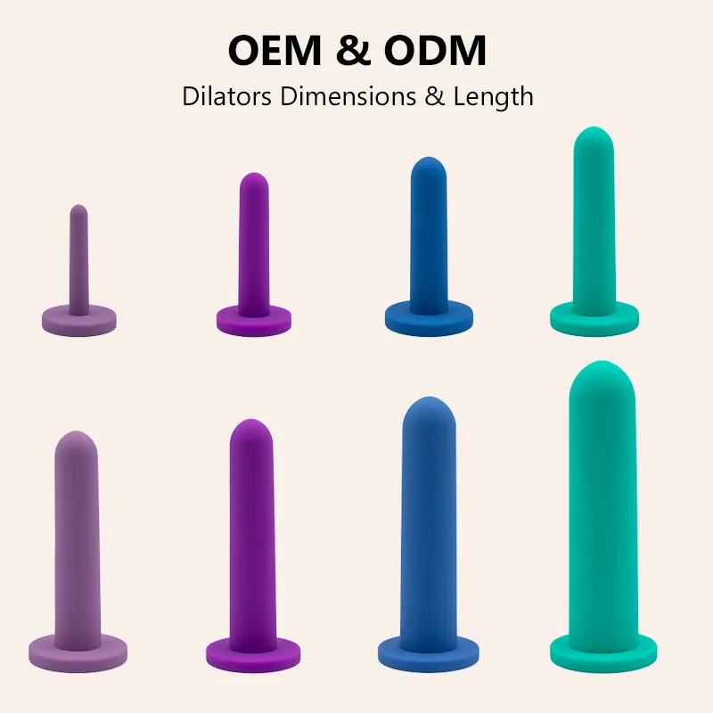 Vaginal Dilators Large Set: Size #8, Size #7, Size #6, Size #5