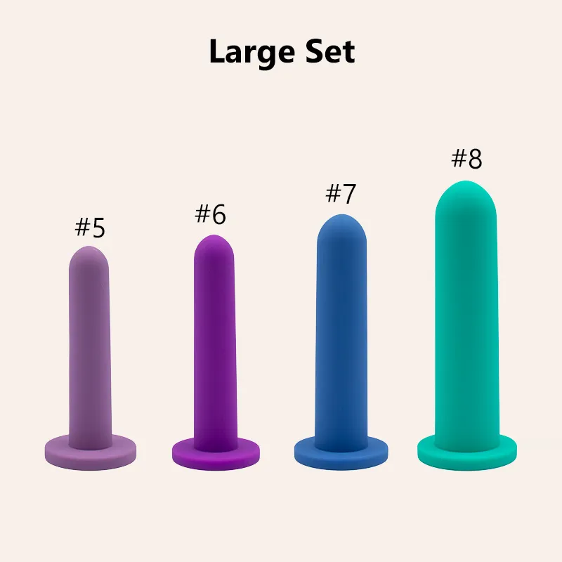 Vaginal Dilators Large Set: Size #8, Size #7, Size #6, Size #5