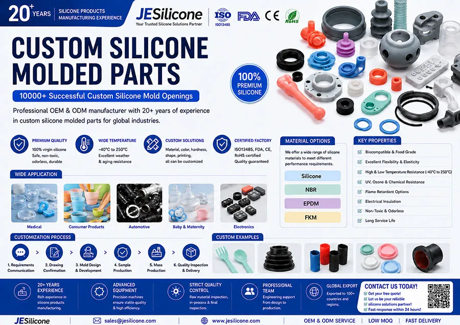 JESilicone- One of leading silicone product manufacturer