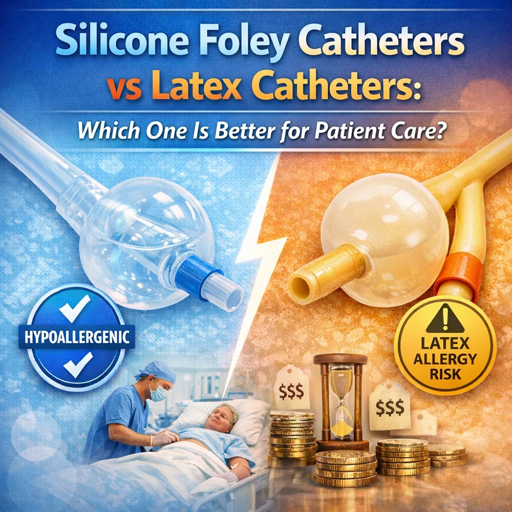 Silicone Foley Catheters vs Latex Catheters: Which One Is Better for Patient Care?