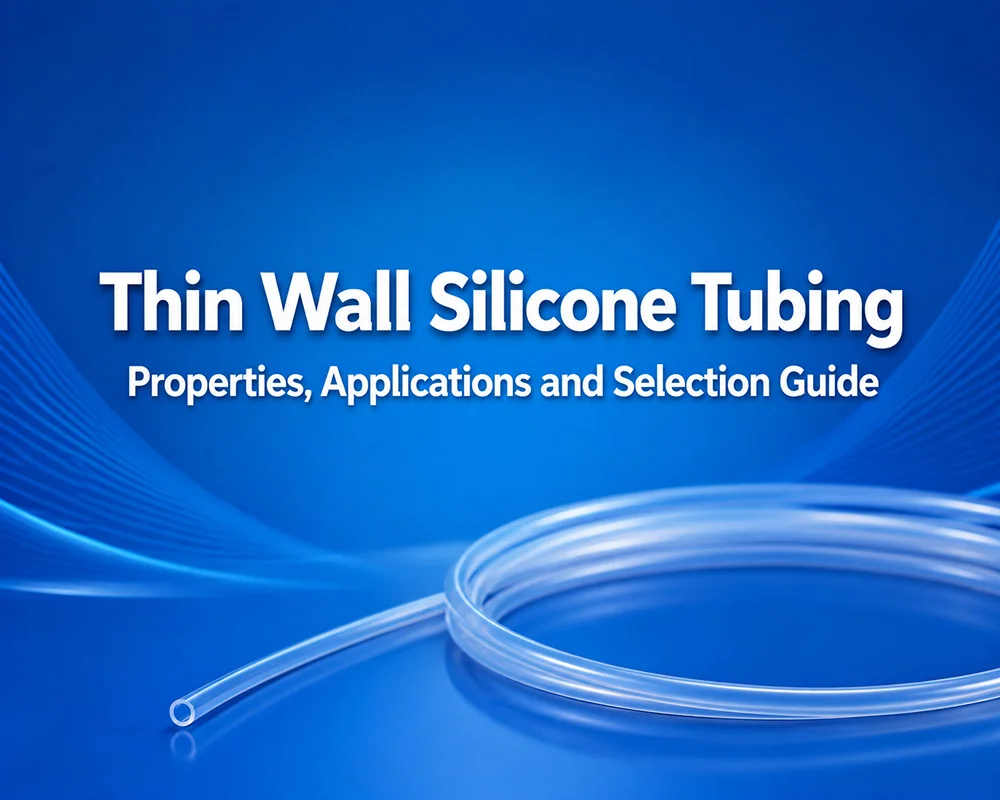 Understanding the Properties of Thin Wall Silicone Tubing