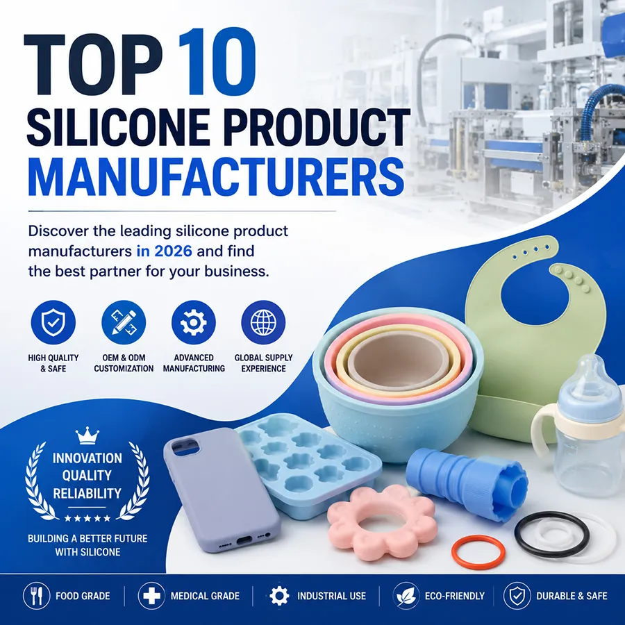 Top 10 Silicone Product Manufacturers in 2026