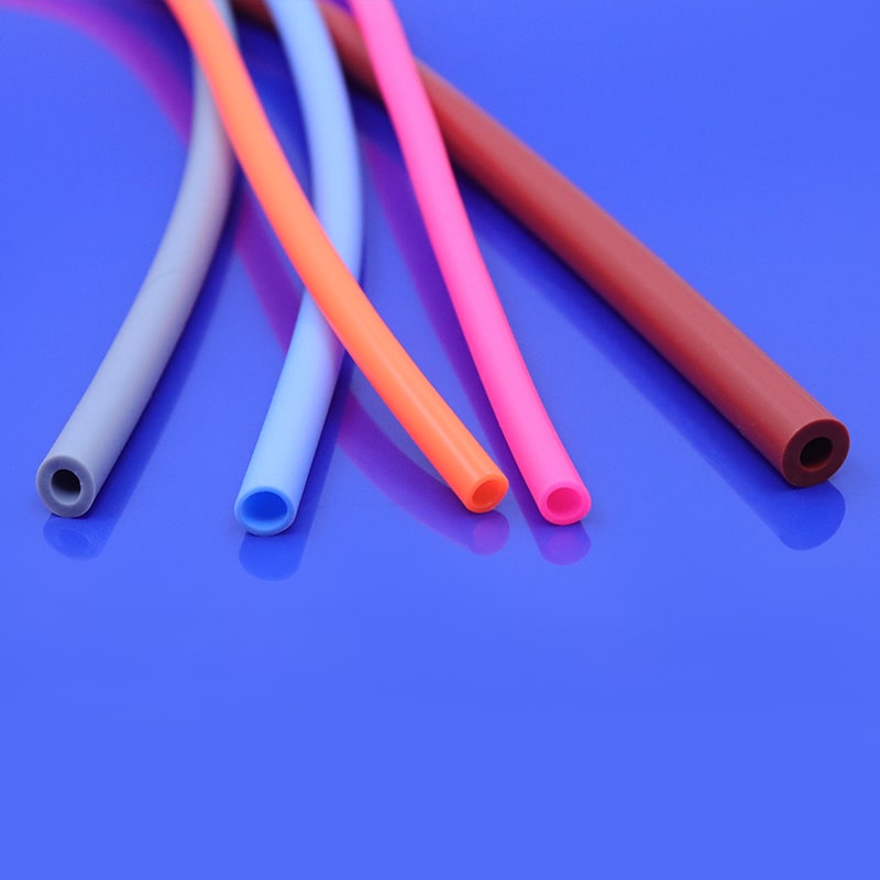 Coloured Silicone Tubes